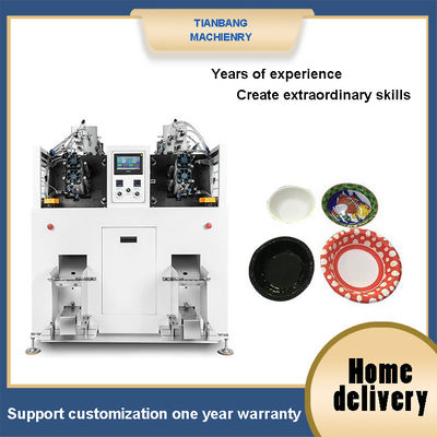 qualidade  ZPJ-700 Double Station Fast Food Box Machine Multi Purpose Disposable Carton fábrica