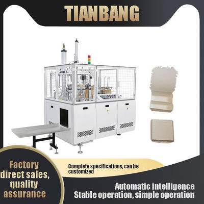 qualidade  FBJ-D Multi Grid Paper Lunch Box Forming Machine fábrica