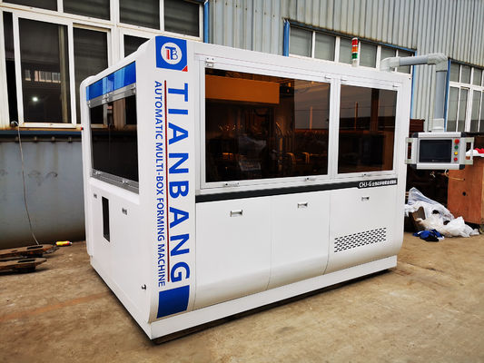 Lancheira secundária de papel mecânica da grade que forma grade inteligente automática da máquina CHJ-G a multi