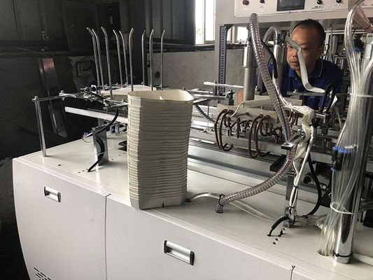 Máquina de papel descartável FBJ-D da cartonagem do almoço do petisco