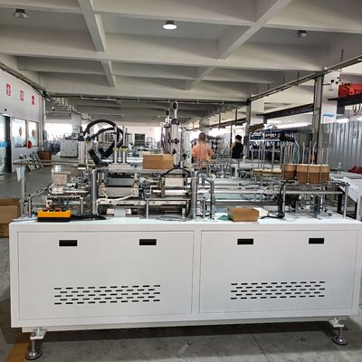 Máquina plástica de papel inteligente da cartonagem de Rhzh-400s