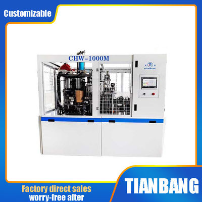 CHW-1000M Square Light Food levam embora a máquina da cartonagem do almoço do papel