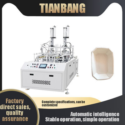 Papel descartável Tray Making Machine da lancheira