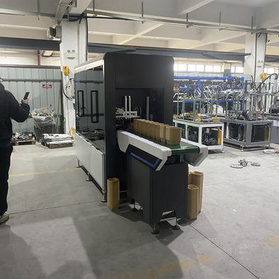 Máquinas de fatura de placa do papel do sushi bacia de papel quadrado automática completa que faz a máquina