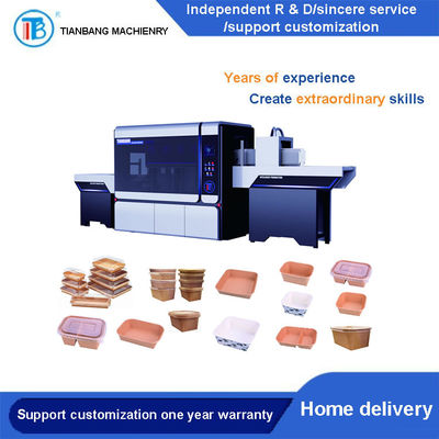 JKB-700JZ Máquina de moldagem de bandejas de papel de sushi Economia de energia